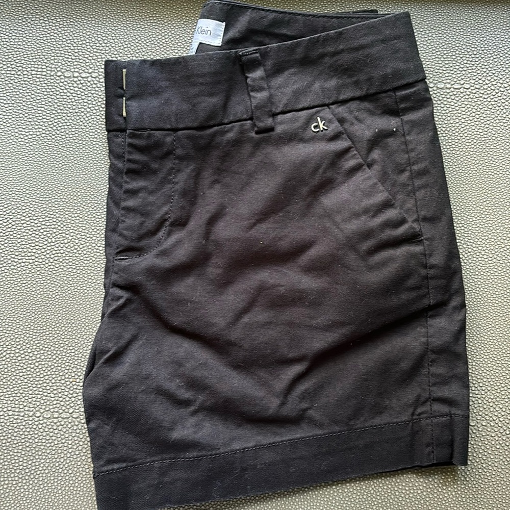 Calvin Klein Black Shorts 4”
